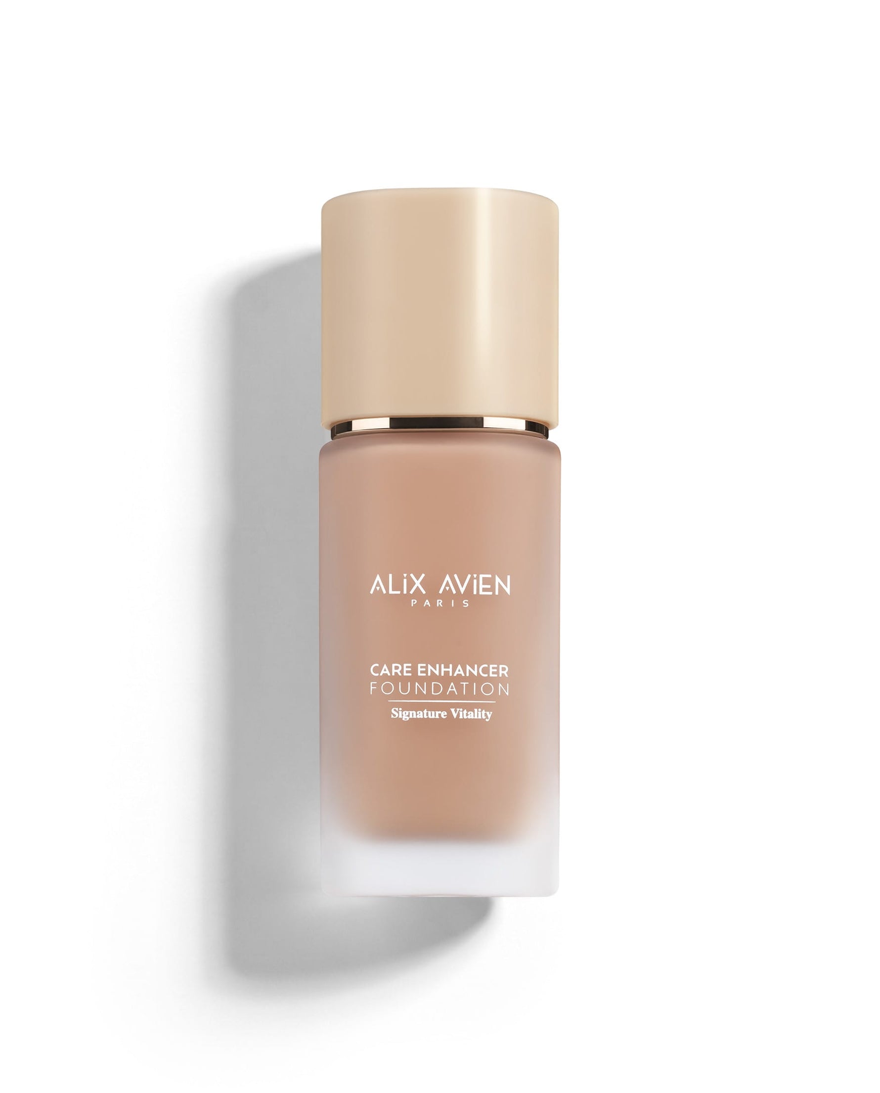 Care Enhancer Foundation - Yaşlanma Karşıtı Işıltılı Fondöten | Alix Avien